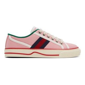 GUCCI Pink 'Gucci Tennis 1977' Sneakers, 37.5/7.5
